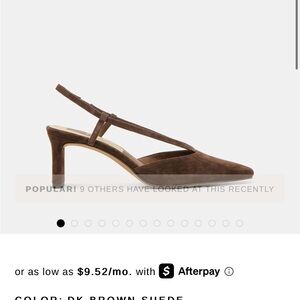 Dolce Vita GINAY - Dark Brown Suede Heels